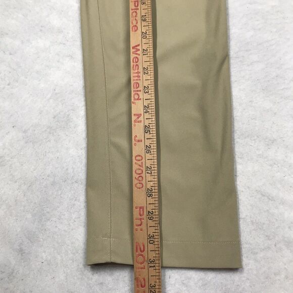 LULULEMON Commission Pants Men 32 (34x31) Tan Classic Fit Warpstreme Performance - Picture 15 of 16